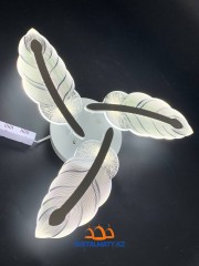 Современная люстра из перьев 7244-3 WT