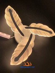 Современная люстра из перьев 7244-3 WT