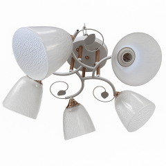 Люстра потолочная с 5 плафонами