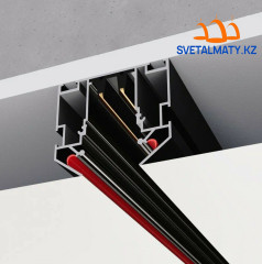 Магнитный трек LUX 3M для натяжного потолка с креплением &quot;гарпун&quot;