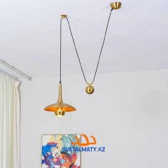 Регулируемая подвесная люстра в виде НЛО P817-1GD