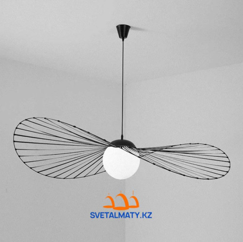 Дизайнерский простой подвесной светильник со стеклянным шариком APP653-1CP D600