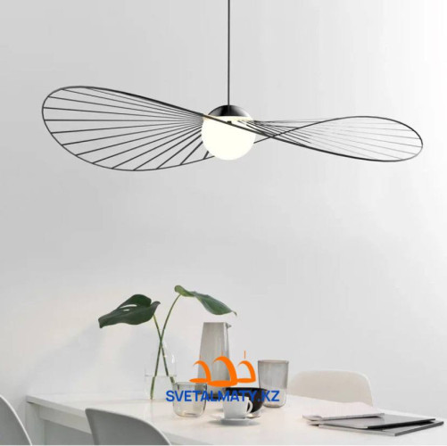  Дизайнерский простой подвесной светильник со стеклянным шариком APP652-1CP D800