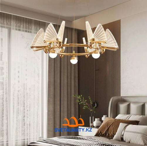 Современная люстра в форме бабочки HXD36-6