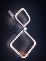 Светодиодная люстра с дистанционным управлением 7274-1S+1L