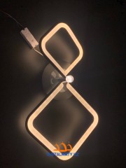 Светодиодная люстра с дистанционным управлением 7274-1S+1L