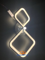 Светодиодная люстра с дистанционным управлением 7274-1S+1L