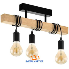 Деревянная люстра в стиле ретро APP973-3CP