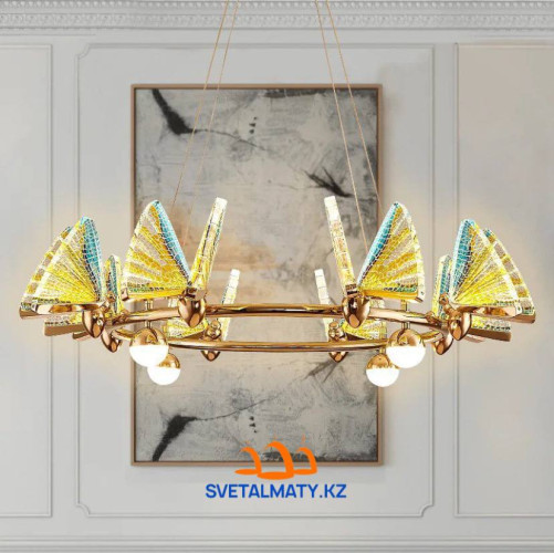 Современная люстра в форме бабочки HXD36-8