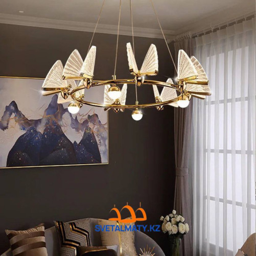 Современная люстра в форме бабочки HXD36-8