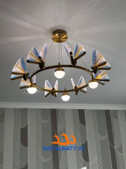 Современная люстра в форме бабочки HXD36-8