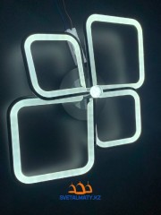 Светодиодная люстра с дистанционным управлением 7274-2+2