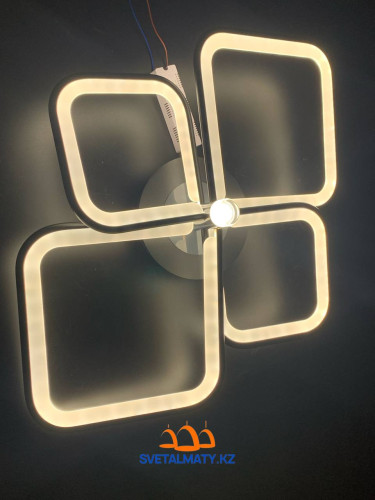 Светодиодная люстра с дистанционным управлением 7274-2+2