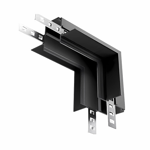 Магнитный L-коннектор для трековой шины скрытого монтажа