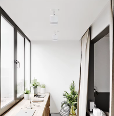 Потолочный спот GX53 с подсветкой, белый