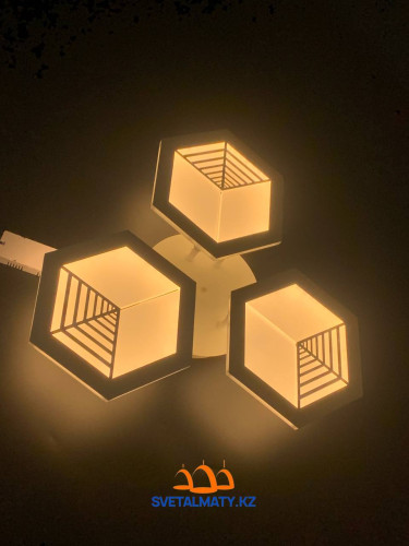 LED светильник потолочный шестиугольные 7252-3