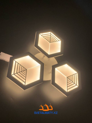 LED светильник потолочный шестиугольные 7252-3