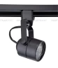 Трековый светильник черного цвета с заменяемой лампой GU10