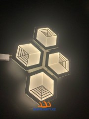 LED светильник потолочный шестиугольные 7252-4