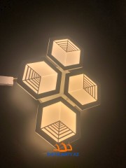 LED светильник потолочный шестиугольные 7252-4