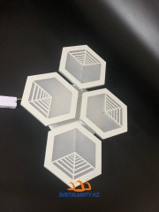 LED светильник потолочный шестиугольные 7252-4