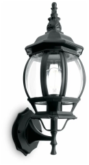 Светильник садово-парковый W1618S BK