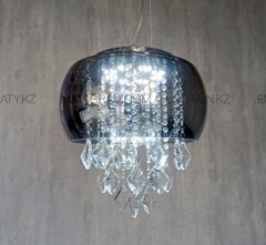 Круглая хрустальная люстра МЕДУЗА