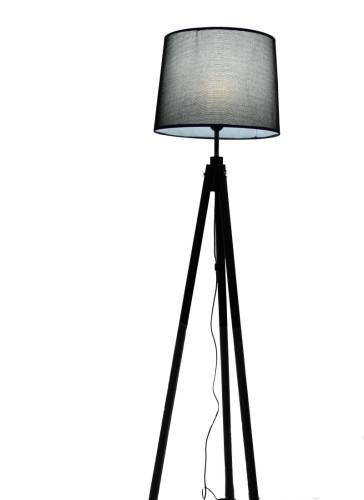 Торшер напольный черный. Бренд SvetAlmaty.kz, код SA2021-1bk