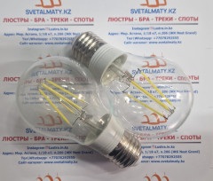 LED лампа Filament 4W E27 6000K прозрачная