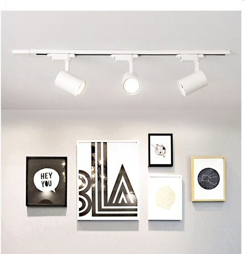 Трековая система освещения белая PRO 3x12W 1М