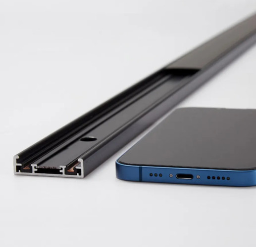 Ультратонкий магнитный шинопровод 2М черный Ultrathin PRO