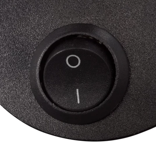 Настенная бра черная с кнопкой на корпусе Epistar LED 3W