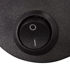 Настенная бра черная с кнопкой на корпусе Epistar LED 3W