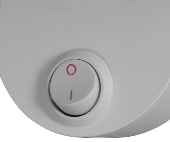 Настенная бра белая с кнопкой на корпусе Epistar LED 3W