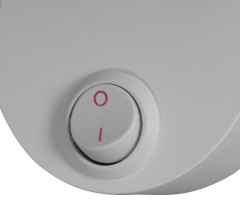 Настенная бра белая с кнопкой на корпусе LED/3W/4000K