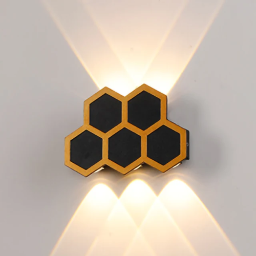 Настенный уличный светильник с сотами CK537/5