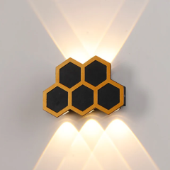 Настенный уличный светильник с сотами CK537/5