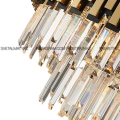 Современная роскошная хрустальная люстра на 15 ламп D800