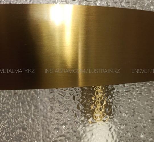 Современная круглая хрустальная люстра 60см