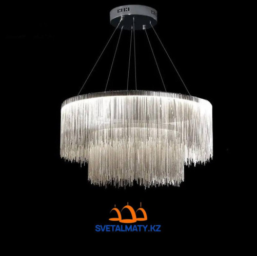 Подвесной светильник в скандинавском стиле «Водопад» D-7135/800+500 CR