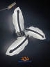 Креативная LED люстра из перьев 7245-3 CR