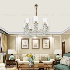 Подвесная люстра SvetAlmaty.kz на 8 ламп.