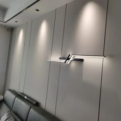 Современные длинные настенные светильники 60см, бра для гостиной