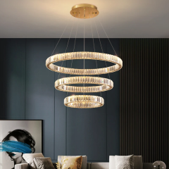 Современная хрустальная люстра D-6163/8+6+4