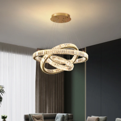 Современная хрустальная люстра D-6163/8+6+4